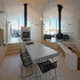 Illustration for article titled This Split-View Mountain Lodge Is the Ultimate Ski Shack